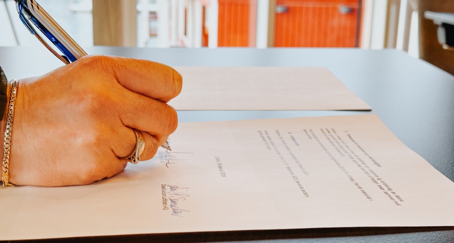 Signering av Partnerskapsavtale